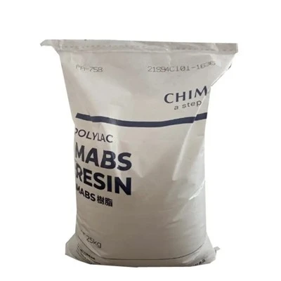 Udarne prozirne ABS granule Plastične kuglice Tajvan Chimei PA-758 ABS izvorni materijal